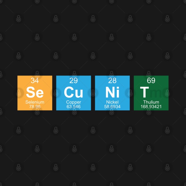 Murderbot Diaries SecUnit Periodic Table Elements by jutulen