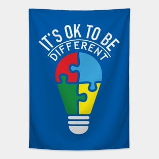 Autism Awareness - It's OK to be Different Tapestry