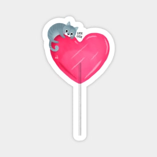 Sweet heart lollipop Magnet