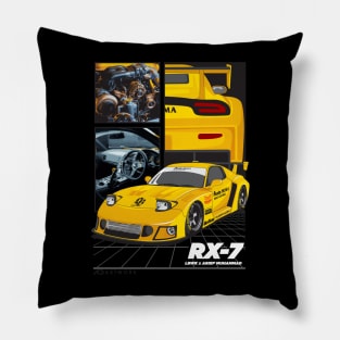 RX-7 LBWK Pillow