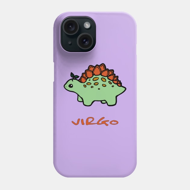 baby Virgo dinosaur Phone Case by lazykitty