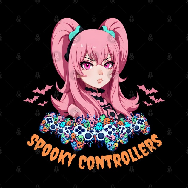 Halloween Spooky Anime Gamer by Japanese Fever