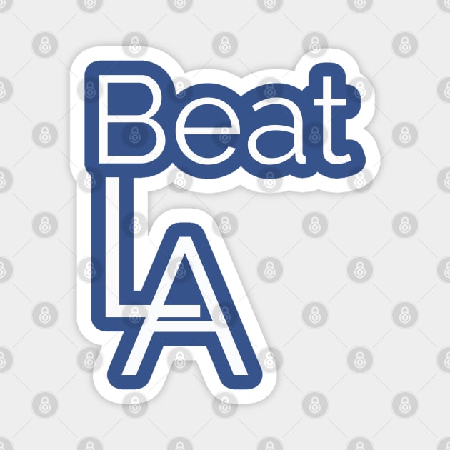 Beat LA! Magnet by Courtney's Creations