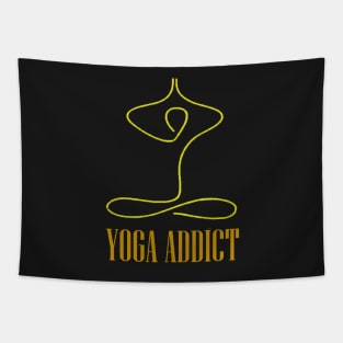 Esprit Yoga lifestyle. Yoga addiction Tapestry