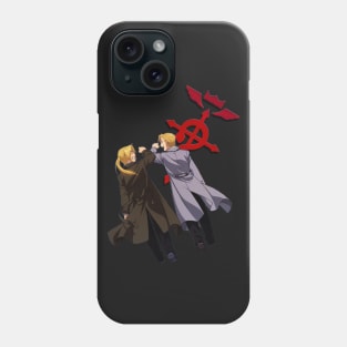 Edward and Aplhonse Elric FullMetal Alchemist Phone Case