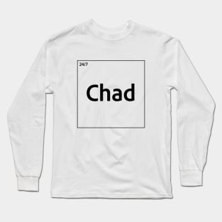 The God Giga Chad Meme Long Sleeve T-Shirt