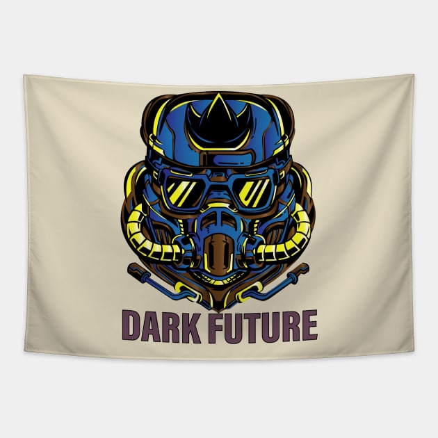 Dark Future Tapestry by manal