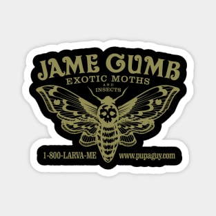 Jame Gumb Exotic Moths and Insects Magnet