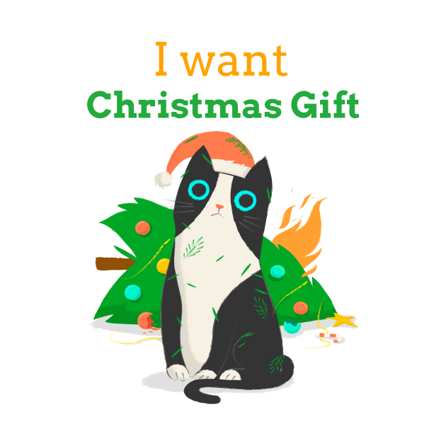 I Want Christmas Gift - Cat Lovers by Smart Life Cost