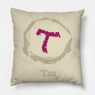 Greek Tau Pillow