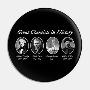 Great Chemists through history Pin