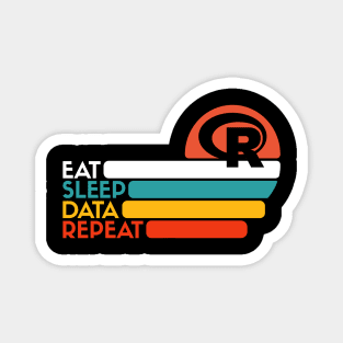 Eat Sleep Data Repeat Magnet