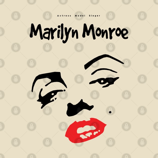 Marilyn Monroe hollywood Old Film Actress by KewaleeTee