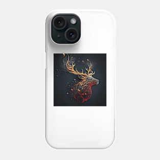 Stag Wisps 14 Phone Case