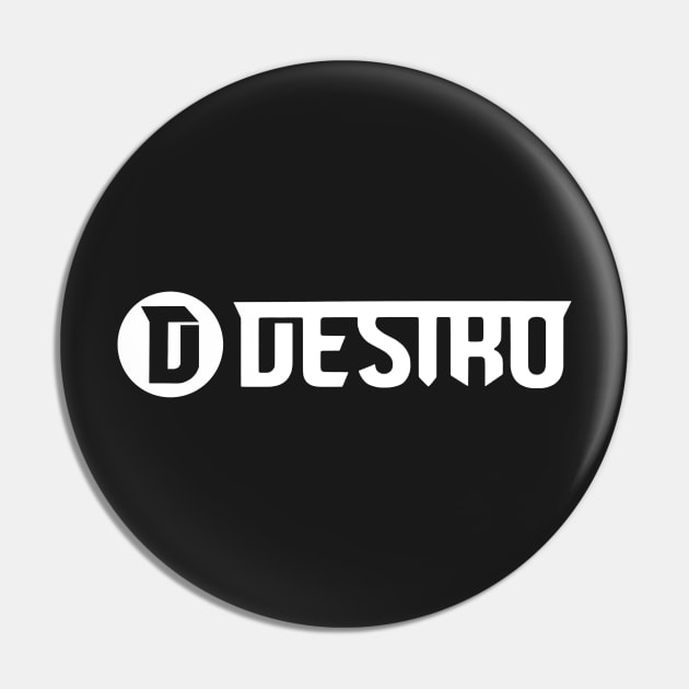 Destro Cross Chest Pin by Destro