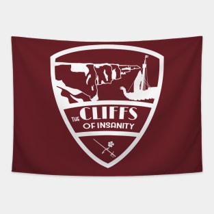 The Cliffs of Insanity Tapestry