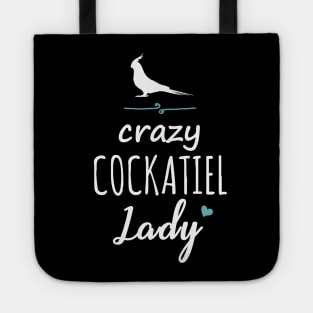 Crazy Cockatiel Lady Tote