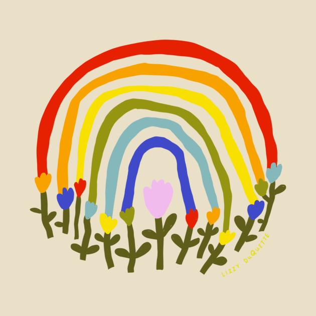 Rainbow Garden by Lizzy DuQuette