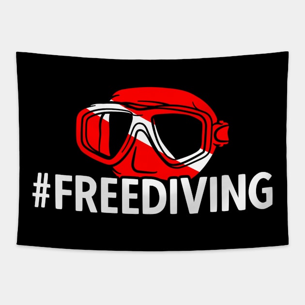 Freediving Tapestry by medd.art