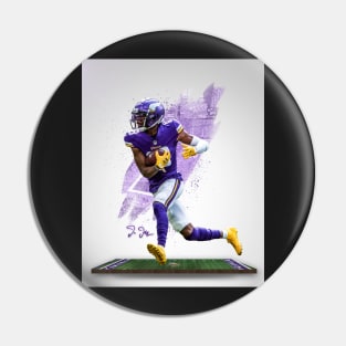 Justin Jefferson Minnesota Sports Art Pin