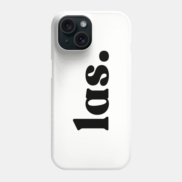 LAS - Las Vegas Phone Case by whereabouts