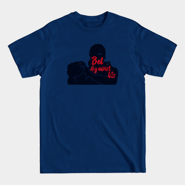 Disover bet against us - American Football Player - T-Shirt