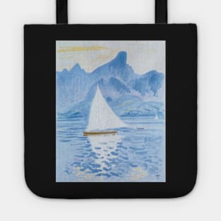 thunersee mit stockhornkette 1924 - Cuno Amiet Tote