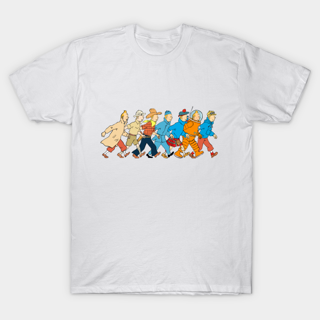 Tintin costumes - Tintin Adventures - T-Shirt