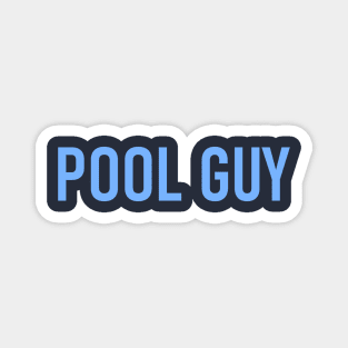 Pool Guy Swimming - Funny Magnet