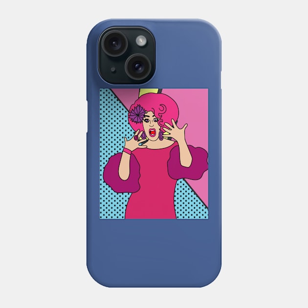 Proud Drag Queen Inspired Phone Case by flofin