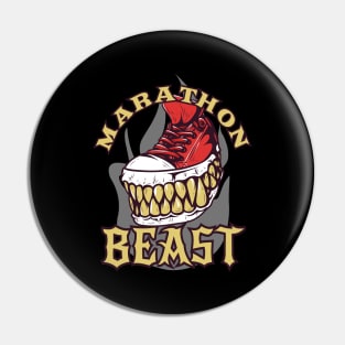 Marathon Beast Pin