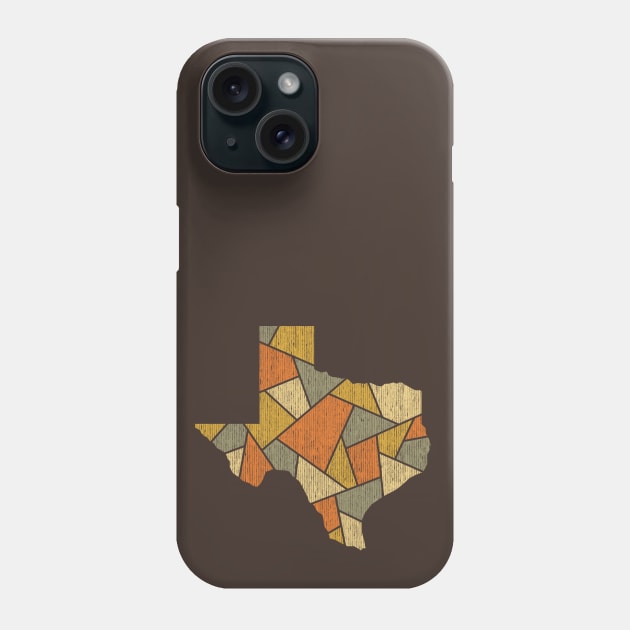 Texas Mosaic - Big Bend Phone Case by dSyndicate