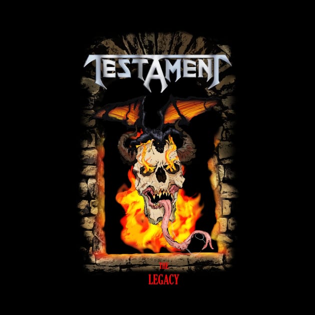 TESTAMENT VTG by  stickercastle