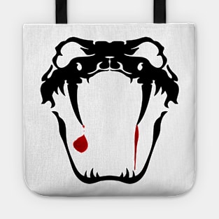 Snake skull Tote