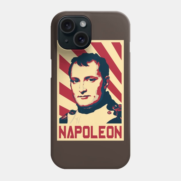 Napoleon Retro Propaganda Phone Case by Nerd_art