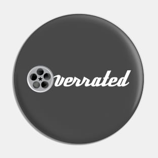 Overrated Podcast Merchandise Pin