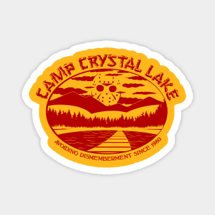 Camp Crystal Lake Magnet