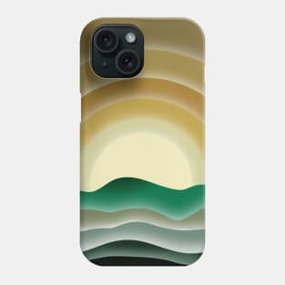 Gold and Green Delight Phone Case