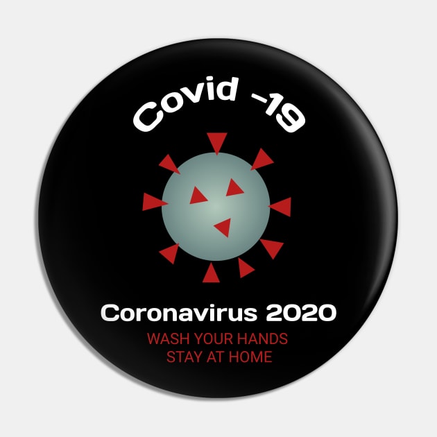 wash your hands & stay at home coronavirus 2020 Pin by ADD T-Shirt