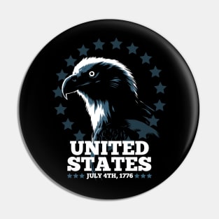 Eagle united states Pin