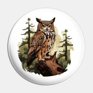 Hoot Owl Pin