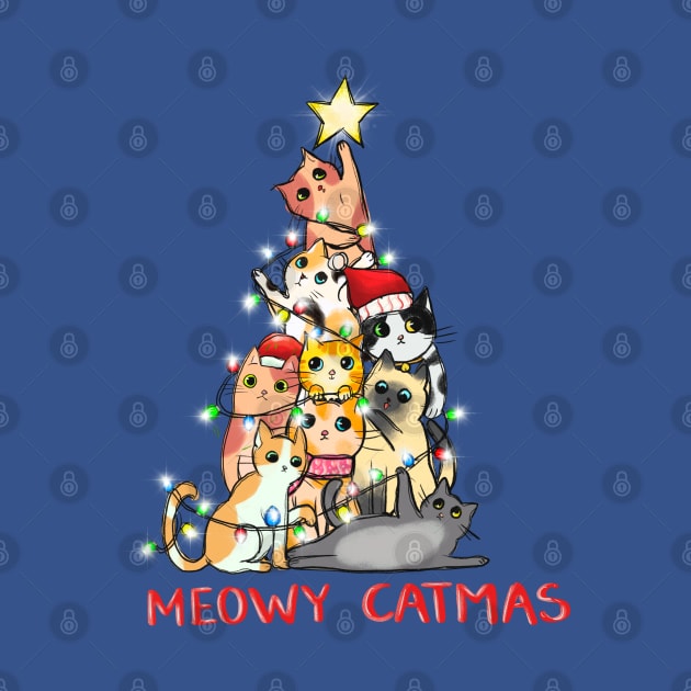 Meowy Catmas by Erin Decker Creative