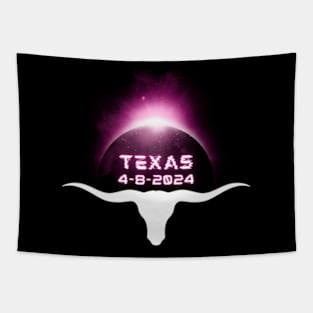 America Totality 04 08 24 Total Solar Eclipse 2024 Texas Tapestry