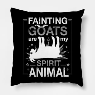 Fainting Goats Pillow