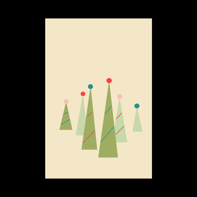 Too Many Christmas Trees by Debra Cox 