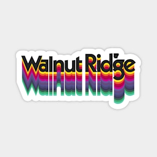 Walnut Ridge Retro Wrangler Rainbow Magnet