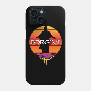 Jesus Forgives Vintage Sunset Phone Case