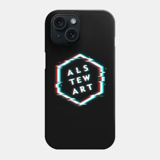 AL STEWART POLYGON GLITCH Phone Case