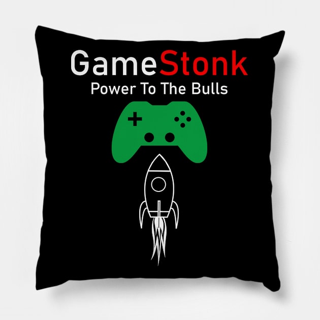 GameStonk Pillow by teecrafts