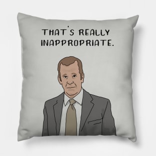 "That's Really Inappropriate" Toby Flenderson Pillow